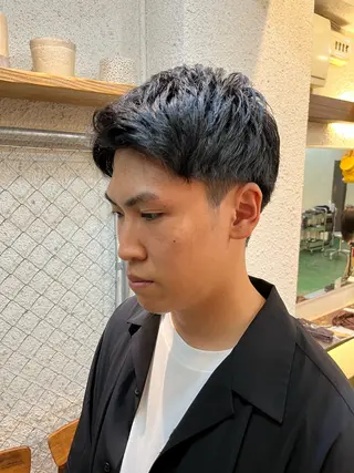 メンズ 髪質改善・艶カラー・ ボブ・リクト💥のヘアスタイル