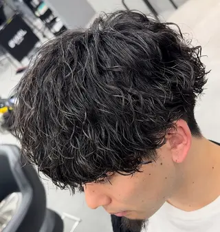 パーマ メンズ OVARL by apish所属・【メンズパーマ】 横田結希のヘアスタイル