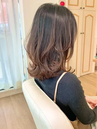 ミディアム 🍒 Rino 🍒 カットモデル募集中のヘアスタイル