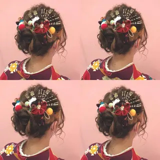 セミロング ヘアアレンジ 🌷MAYU 🌷のヘアスタイル