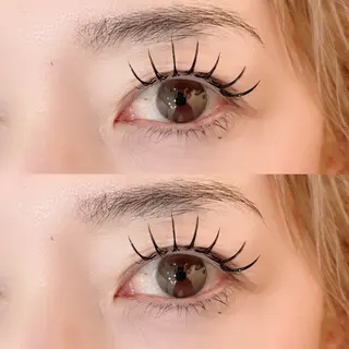 マツエク・マツパ ANEW__ RIRIKOのマツエク・マツパデザイン