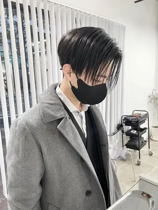 メンズ ショート メンズ特化美容師 🐈‍⬛RUNAのヘアスタイル