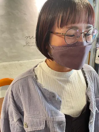 ショート さの あやねのヘアスタイル