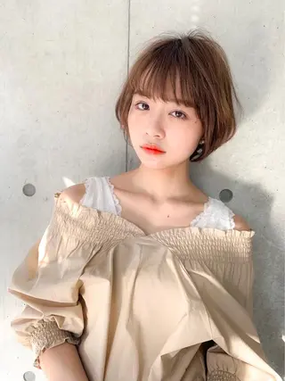 ミディアム カラー 🫧 THEATER 【公式】🫧天神🫧のヘアスタイル