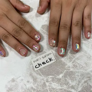 ネイル ーCHECKー ちあきのネイルデザイン