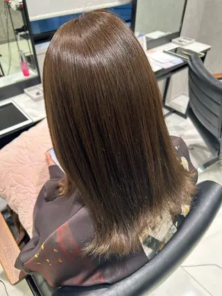 カラー 透明感カラー💙 束感マツエク🪼海月のマツエク・マツパデザイン