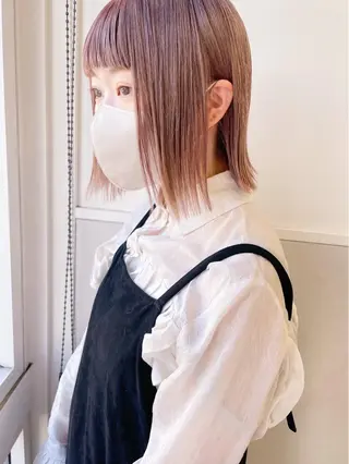 ショート カラー 齋藤 咲のヘアスタイル