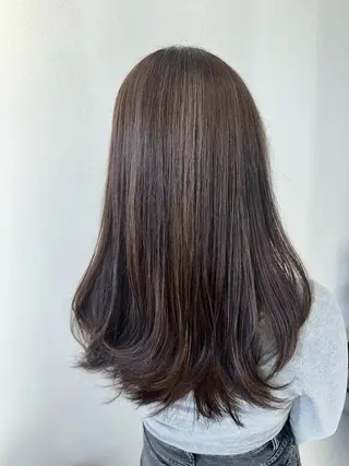 ロング ならざきつぐみ /天王寺/ハイトーンのヘアスタイル