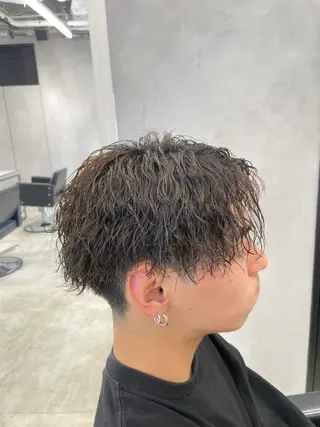 ショート パーマ メンズ メンズ特化🔥 金子直斗のヘアスタイル