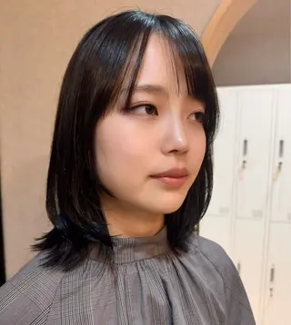 ミディアム カラー 透明感カラー/レイ ヤー/Nana🌈のヘアスタイル