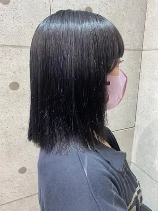 ミディアム hair salon dot.tokyo color所属・MANAMI 🥀ウルフカットのヘアスタイル