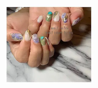 ネイル ﾈｲﾙﾙｰﾑﾘｯｶ 𝐦𝐚𝐲𝐮のネイルデザイン