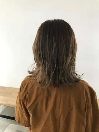 ミディアム カラー 柏サニーズ✂︎クセ毛 ◎ショート◎正樹のヘアスタイル