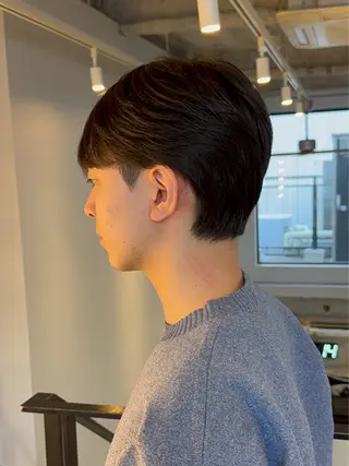 ショート パーマ メンズ ニュアンスパーマ/ 韓国ヘア/natsuのヘアスタイル