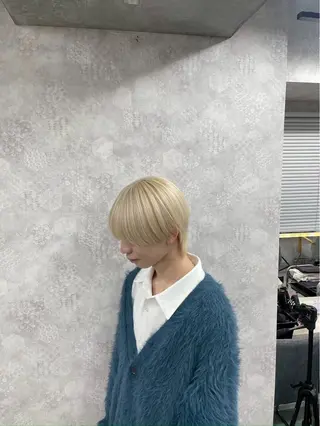 メンズ ウルフ/毛流れ/ アイロン風/AOTOのヘアスタイル