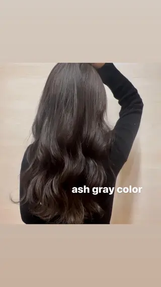 ロング カラー ヘアアレンジ Elsa 神戸三宮【エルサ】所属・小山 侑香のヘアスタイル