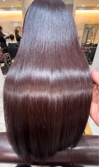 セミロング カラー 銀座《髪質改善》 垢抜け✨布施拓也のヘアスタイル