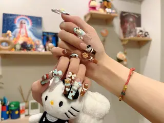 ネイル 🎀Pink ピンク🎀のネイルデザイン