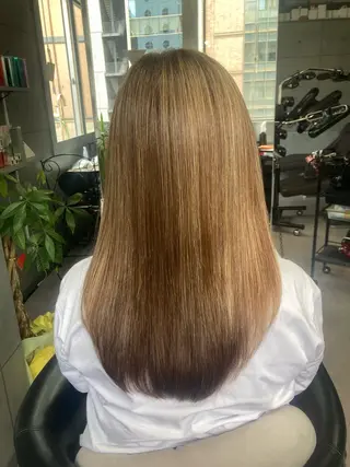 ロング 髪質改善☺︎縮毛矯正 ふじい まりんのヘアスタイル