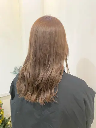 ロング カラー 髪質改善カラー🤍 エクステ✨君島由実子のヘアスタイル