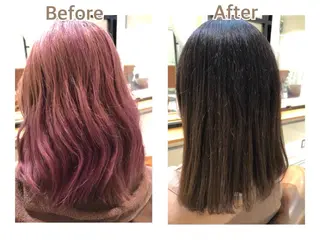 ミディアム カラー ☁Neolive .Ayana✂️のヘアスタイル