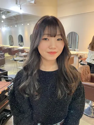 ロング カラー FERIA  あべの 🌼西口実来🌼のヘアスタイル