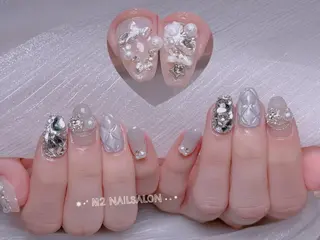 ネイル 長さだし専門店 M2　rikaのネイルデザイン