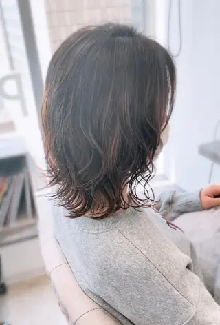 ミディアム AUTHEN.HAIR所属・仙台/AUTHEN/ 町田のヘアスタイル