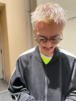 メンズ 米元 春奈のヘアスタイル