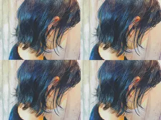 ショート ミディアム カラー boutique misakiのヘアスタイル