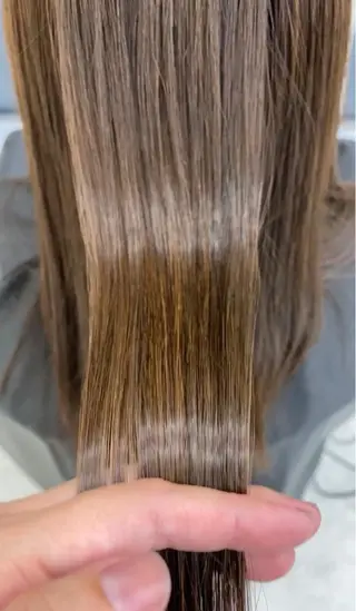 ロング パーマ coeur所属・中川 茜里のヘアスタイル