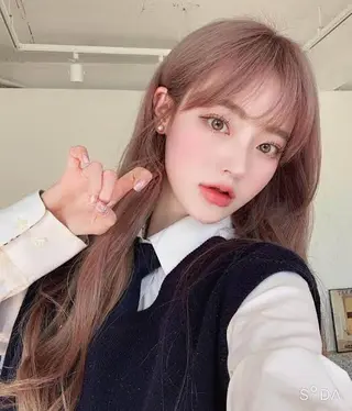 ミディアム 柔らかbeige モトキのヘアスタイル