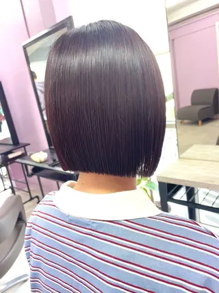 ショート カラー 高尾亮輔/ ボブ特化美容師のヘアスタイル