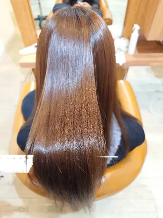 ロング 種子田 結理のヘアスタイル