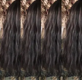 セミロング カラー テトネ タカシのヘアスタイル