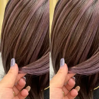 ミディアム ブリーチ無しカラー✨ 美鈴のヘアスタイル