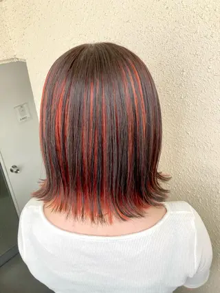 セミロング カラー 🌸髪質改善特化🌸 店長　ゆうやのヘアスタイル