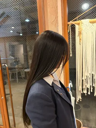 ロング カラー 横浜/金沢文庫/ はらだみさきのヘアスタイル