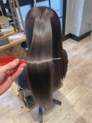 ロング カラー 韓国ヘア/レイヤー そーた/渋谷駅のヘアスタイル