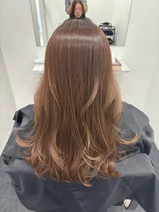 ロング AI KIのヘアスタイル