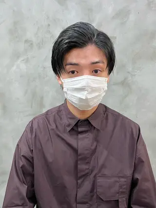 ショート メンズ 木村陸弥 似合わせ 透明感カラー🌿のヘアスタイル