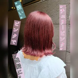 ミディアム カラー [Lil by  JIL BLAN]所属・田中 孝征のヘアスタイル