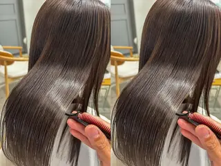 ミディアム sara中谷 哲のヘアスタイル