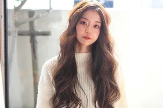 ロング パーマ Glimpse中津店 髪質改善/マツエクのヘアスタイル