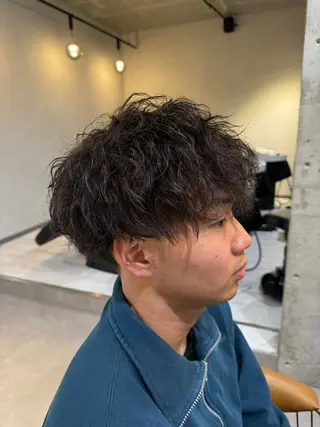 ミディアム PARU hair salonのヘアスタイル