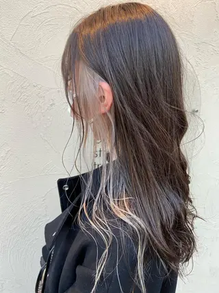 ロング 透明感カラー／メンズ 特化kazumaのヘアスタイル