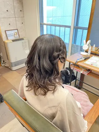 ヘアアレンジ HempBeauty 浅野アサミのヘアスタイル