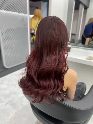 ロング まろっと艶感ブラウン ベージュ🤍まなかのヘアスタイル