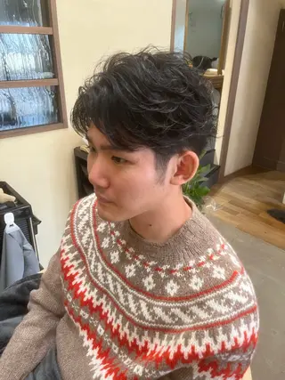 ショート メンズ 鹿児島 TSUBASAのヘアスタイル