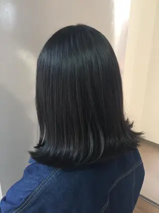 ミディアム カラー パーマ ヘアアレンジ メンズ キッズ ネイル マツエク・マツパ EMANON新宿西口所属・新宿/髪質改善/ 美髪矯正✨浅江通友のヘアスタイル